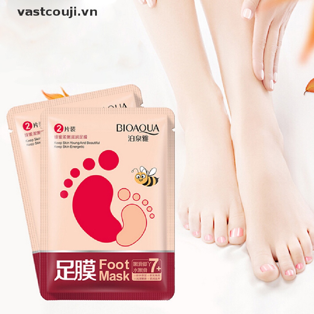 Túi 2 Mặt Nạ Chân Tẩy Tế Bào Chết Cứng Cáp
