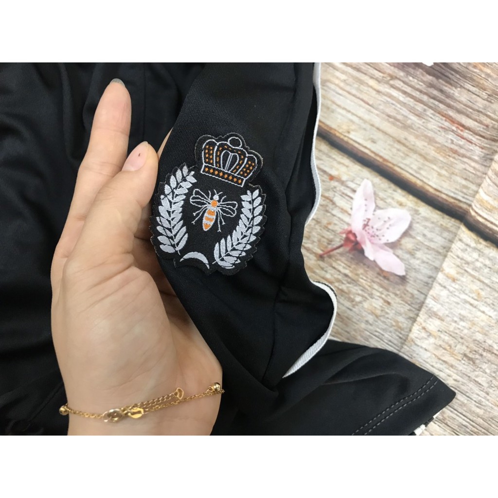 [BN02] Bộ Hè Nam, Bộ Thun Nam Cộc Tay In Logo Ong In Nhiệt HAI MÀU TRẮNG ĐEN Hàng Full Size | BigBuy360 - bigbuy360.vn