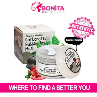 Mặt nạ sủi bọt thải độc khử chì ngăn ngừa lão hóa bì heo Carbonated Bubble Clay Mask