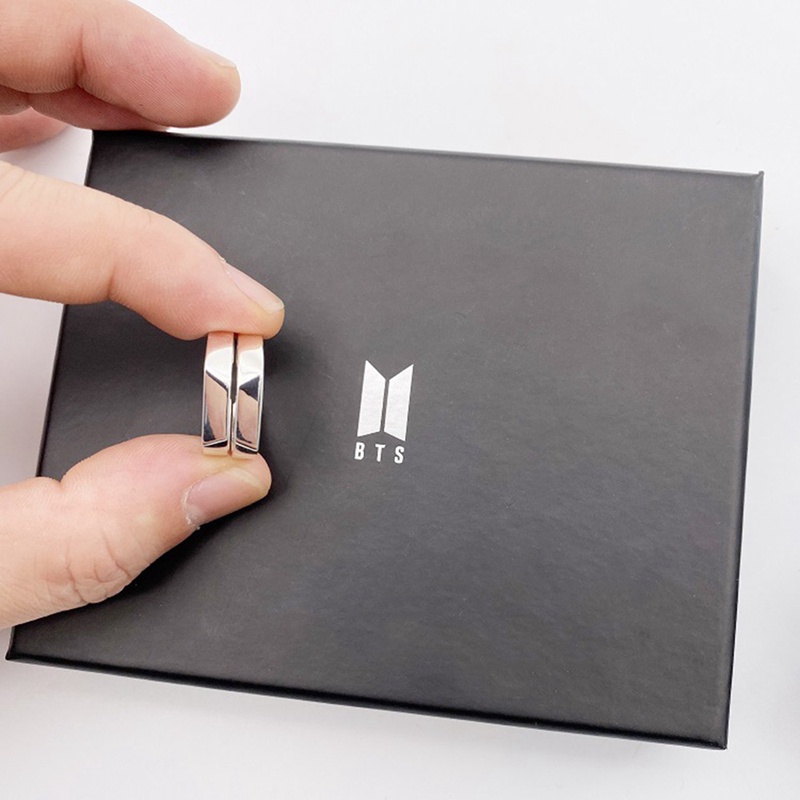 Tmdbyx Bộ Nhẫn Kèm 7 Thẻ Hình Thành Viên Nhóm Nhạc Bts