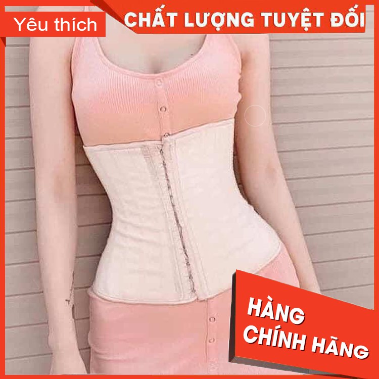 [CHÍNH HÃNG] Đai nịt bụng latex 25 xương chuẩn Hy Lạp - Gen nịt bụng định hình hàng chuẩn