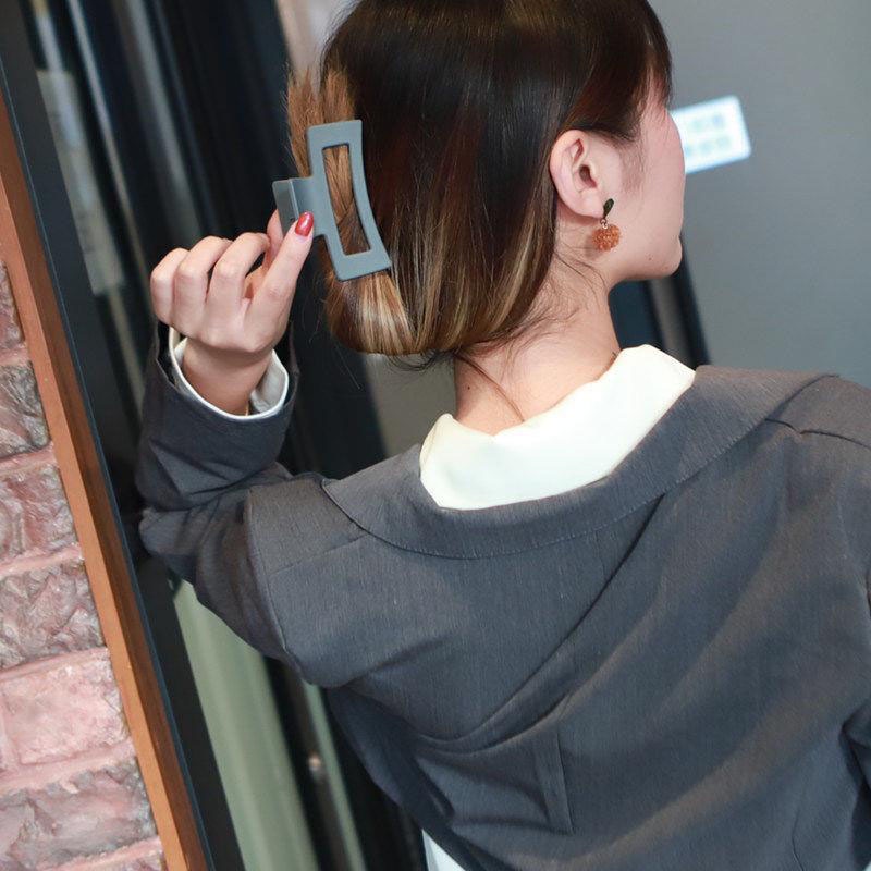 Kẹp Tóc Cỡ Lớn Thiết Kế Đơn Giản Phong Cách Hàn Quốc