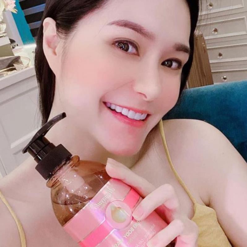 Sữa tắm dưỡng da Hanayuki Body Wash cấp ẩm trắng da 500gr - HÀNG CHÍNH HÃNG