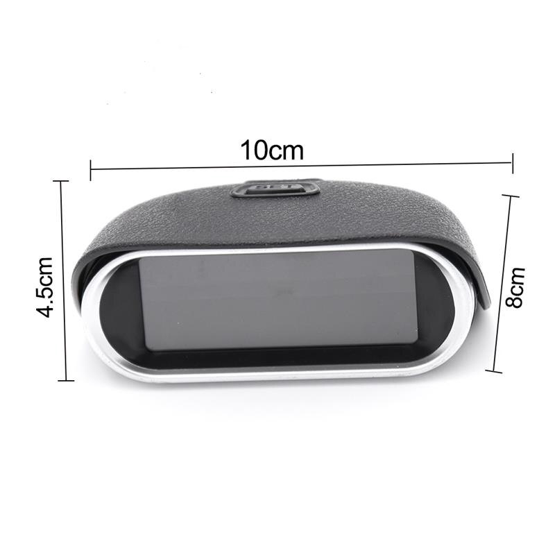 Đồng Hồ Đo Điện Áp / Nhiên Liệu 2 Trong 1 12v / 24v Màn Hình LCD Chuyên Dụng Cho Xe Hơi / Xe Tải