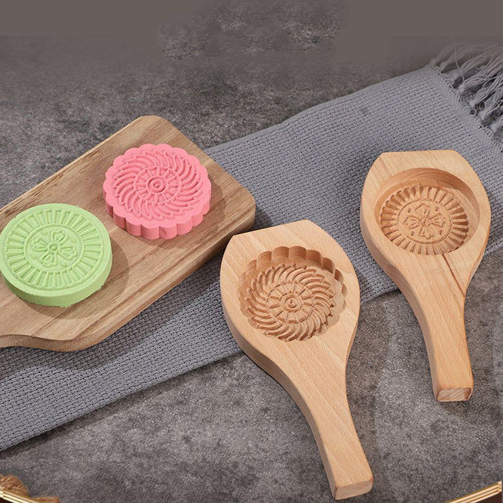 Khuôn Làm Bánh Trung Thu Bằng Gỗ Kiểu Truyền Thống Trung Hoa Độc Đáo DIY