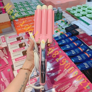 Máy bấm tóc gợn sóng 3 trục