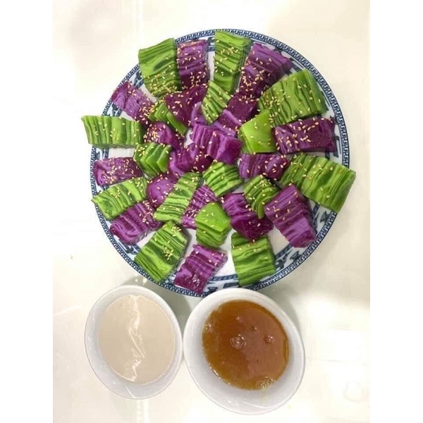 Bánh đúc gân mix 2 vị