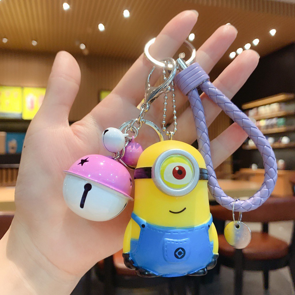 Móc Khóa Hình Minion Hoạt Hình Sáng Tạo