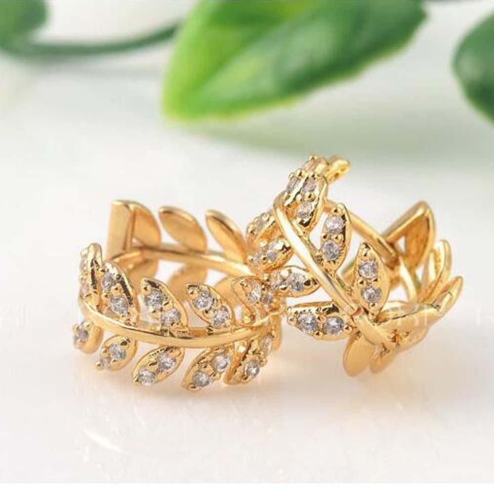 Bông Tai Hình Chiếc Lá Thời Trang Dành Cho Nữ