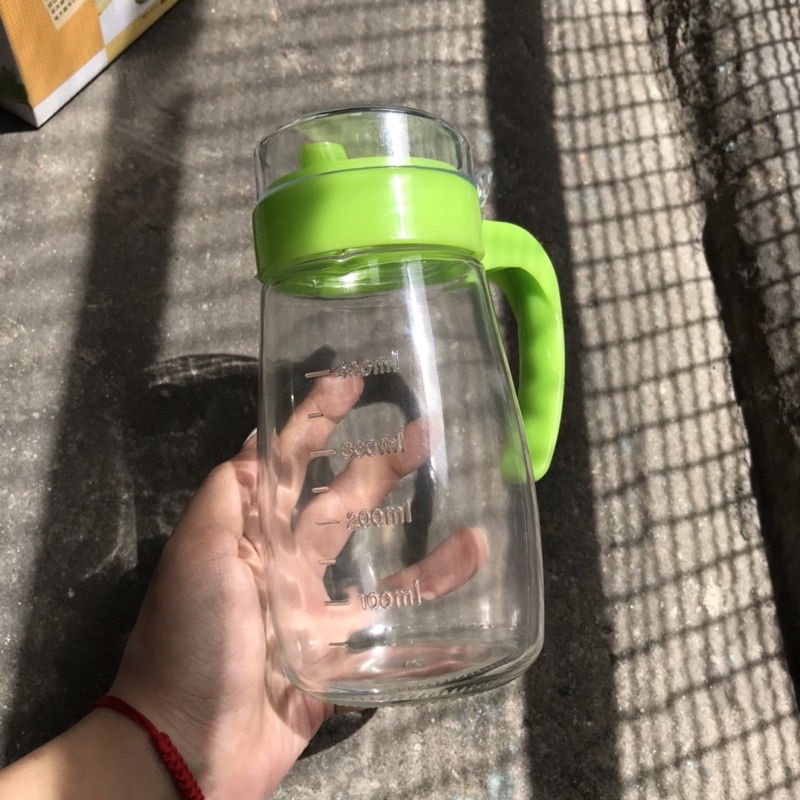 Bình đựng nước mắm, dầu giấm thuỷ tinh