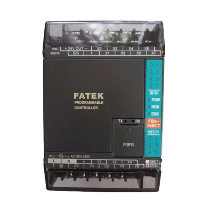 Bộ lập trình PLC Fatek FBS-14MCR2-AC
