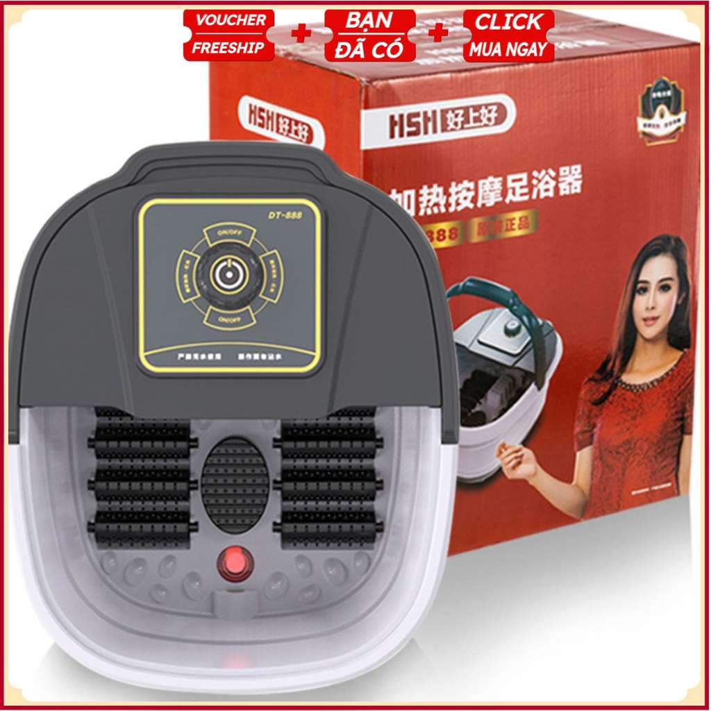 Máy Ngâm Chân Massage Có Tạo Bọt Khí
