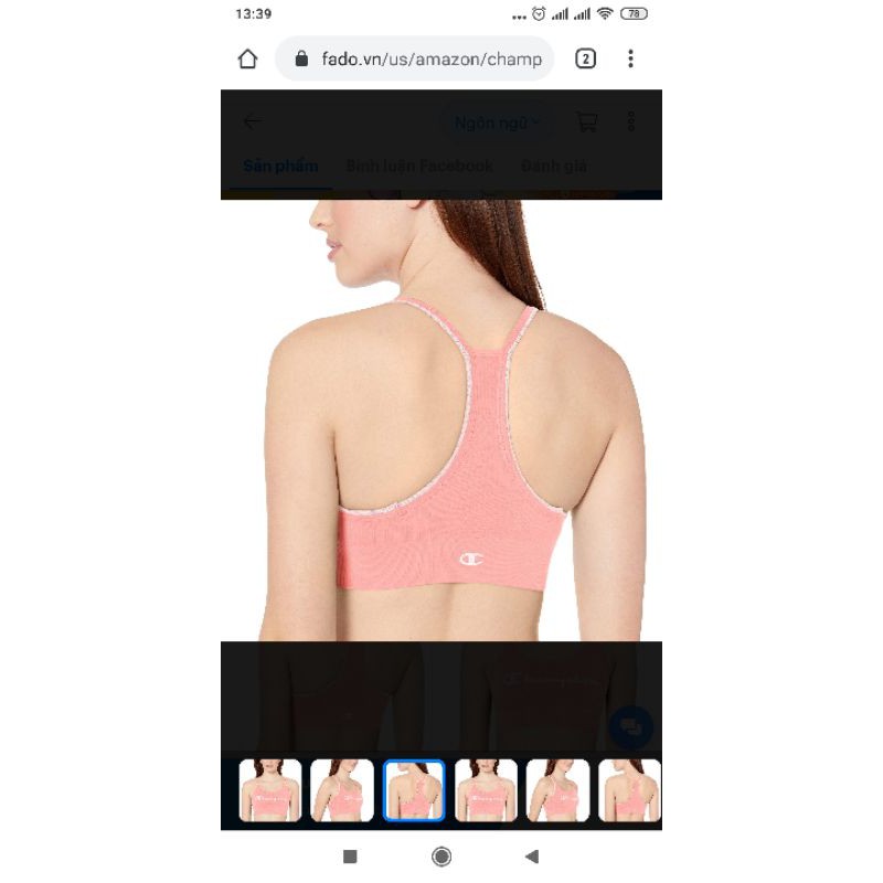 Áo Bra thể thao Champion