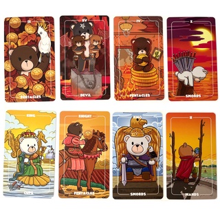 (Size gốc) Bộ Bài Teddy Tarot G11