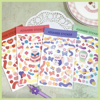 AdianBB stickers_ trang trí top,card