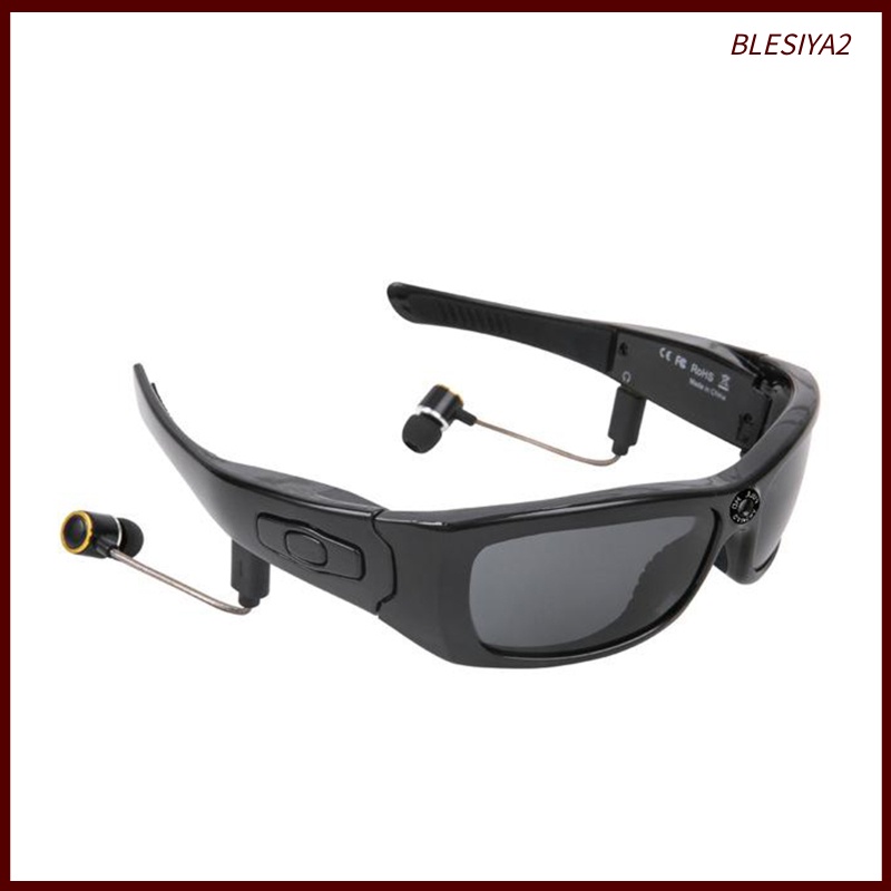 [BLESIYA2]Sport Smart Bluetooth Sunglasses Headset 1080P HD Camera Outdoor Mini DV