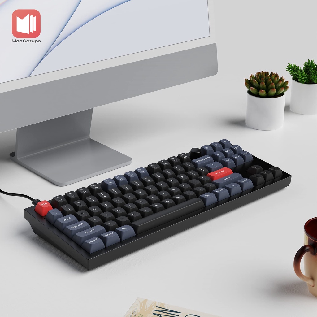 Bàn phím Keychron Q3 cảm giác đánh máy đỉnh cao toàn thân kim loại mang lại sự chắc chắn và hiệu quả