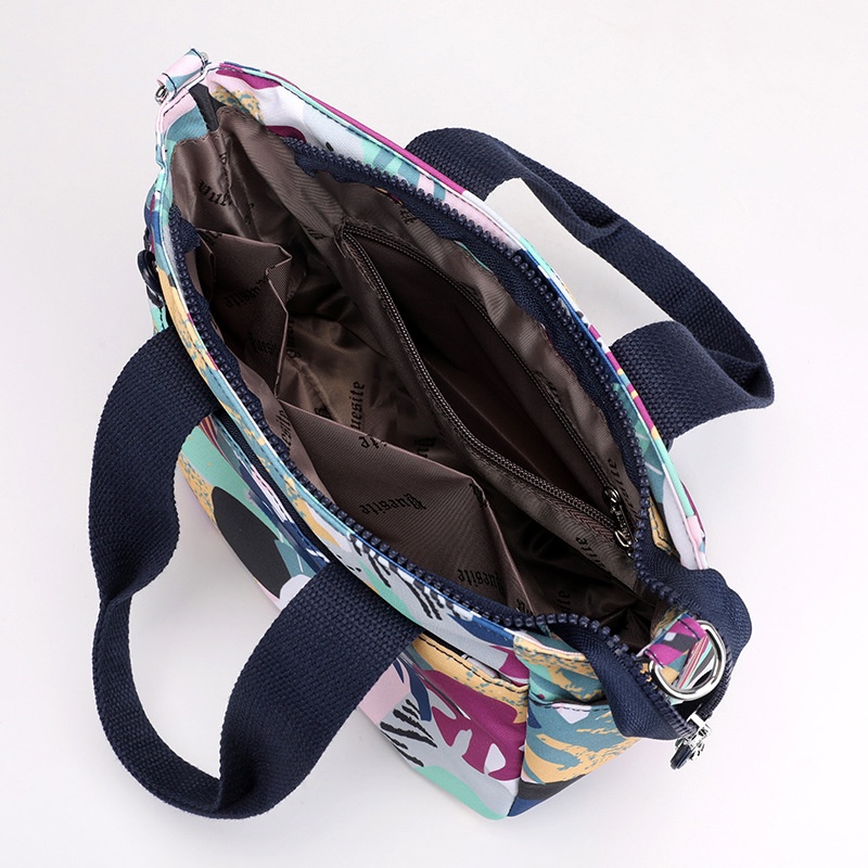 Túi Xách In Họa Tiết Đơn Giản Thời Trang Cho Nữ