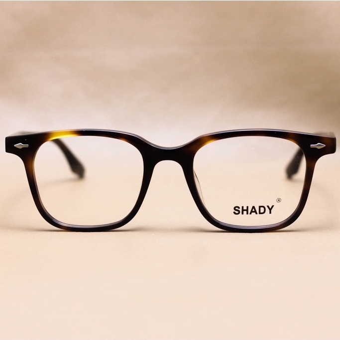 Gọng Kính Cận Nhựa Acetate Shady Unisex G2010 (Nhiều Màu)