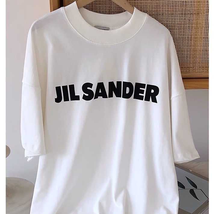 Áo phông Jil sander, áo thun unisex, chất cotton thoáng mát, form rộng, Dorystore