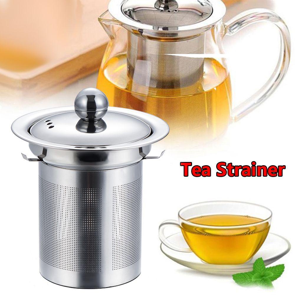 Dụng Cụ Lọc Trà Bằng Thép Không Gỉ Tái Sử Dụng Tiện Lợi