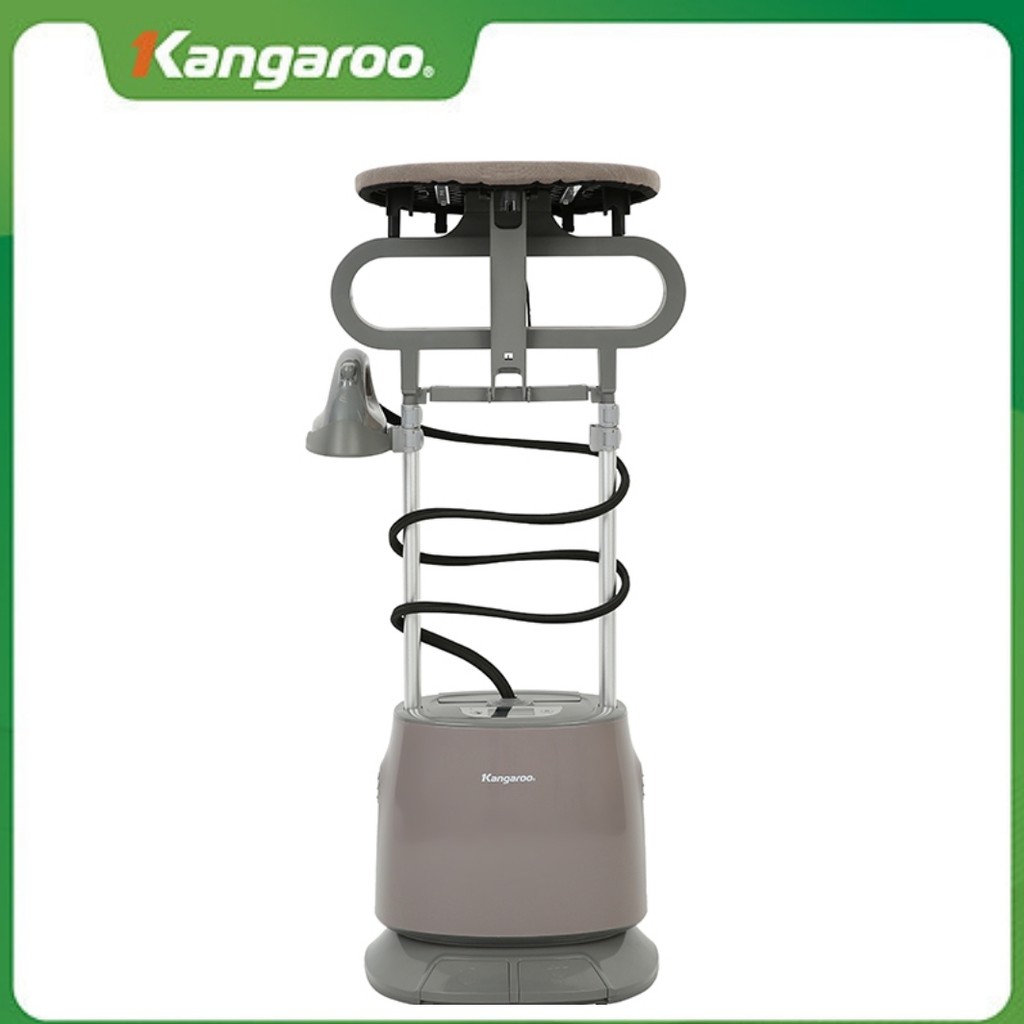 Bàn là hơi nước đứng Kangaroo KG75B11, công suất 2180W nóng lên chỉ trong vòng 30 giây, có chức năng điều chỉnh nhiệt độ