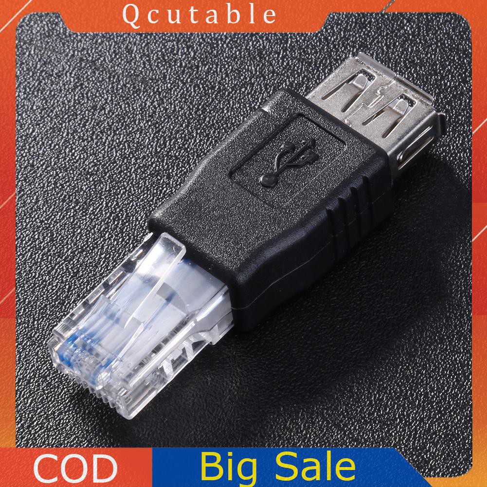 Giắc Chuyển Đổi Từ Ethernet Rj45 Male Sang Usb Female Lan Network Cable