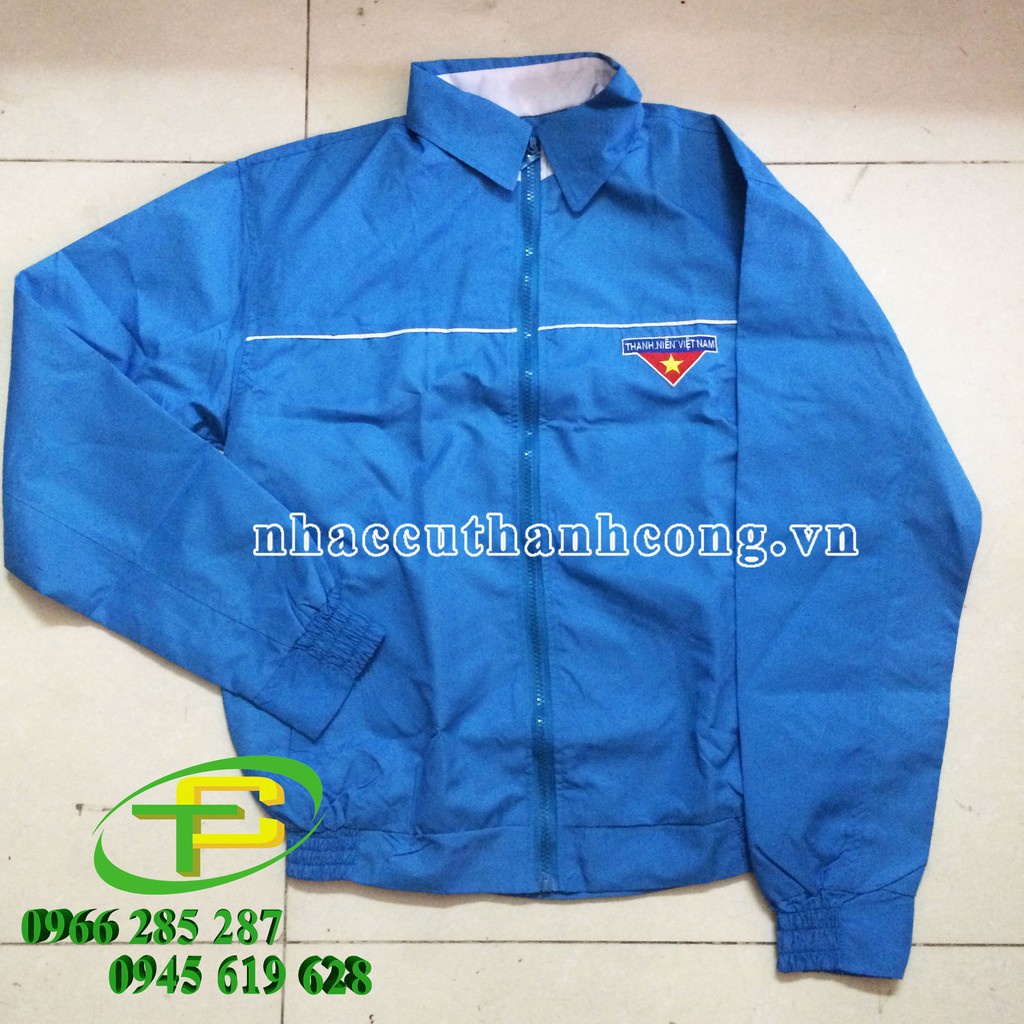◎☢☸Áo khoác ĐOÀN thanh niên Logo thêu | Thiết bị Đội