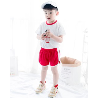 Set Quần Áo Trẻ Em Đồ Bộ Cộc Tay Dành Cho Bé Trai Và Bé Gái 4-15kg - B04-2021 - Babi mama