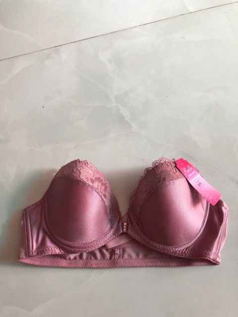 Áo lót cài trước mỏng belle ren 3 phân