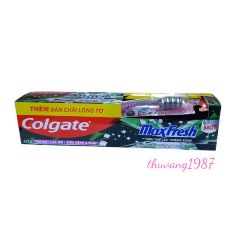 Kem đánh răng Colgate maxfresh tinh chất than tre 225g