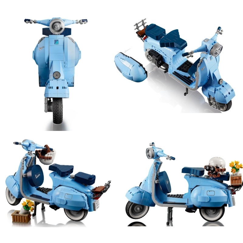Set 1106 Mô Hình Xe Vespa 125 10298 Tương Thích Với Lego