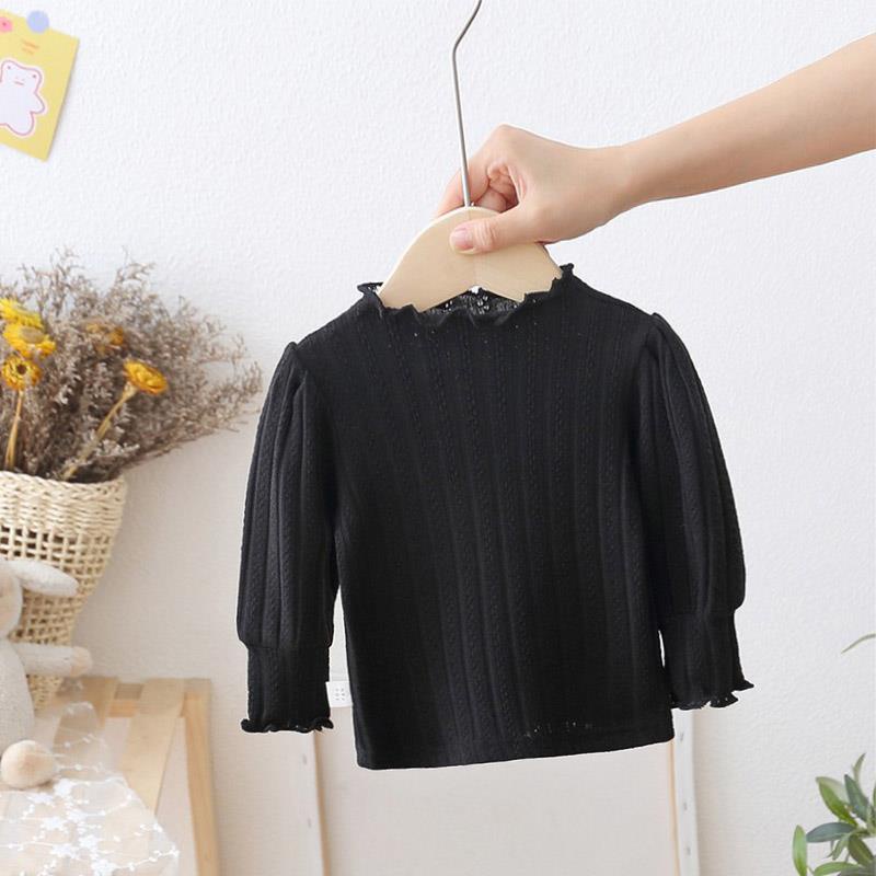 Áo thun tay dài cổ lọ thời trang trẻ trung