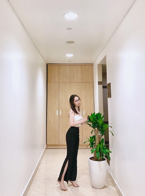 Abela Culottes quần ống loe xẻ tà | BigBuy360 - bigbuy360.vn