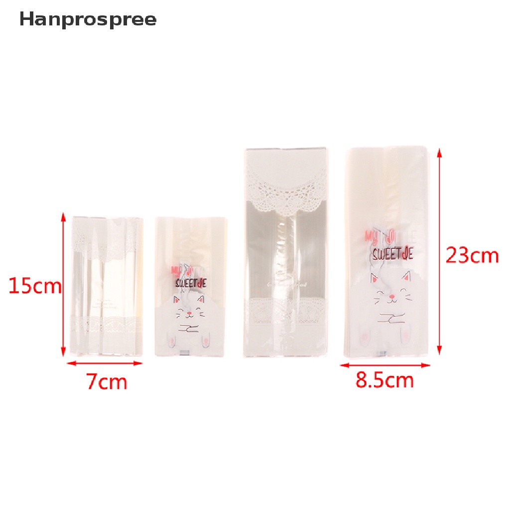 Set 50 Túi Nhựa Trong Suốt Đựng Bánh Kẹo Tiện Dụng