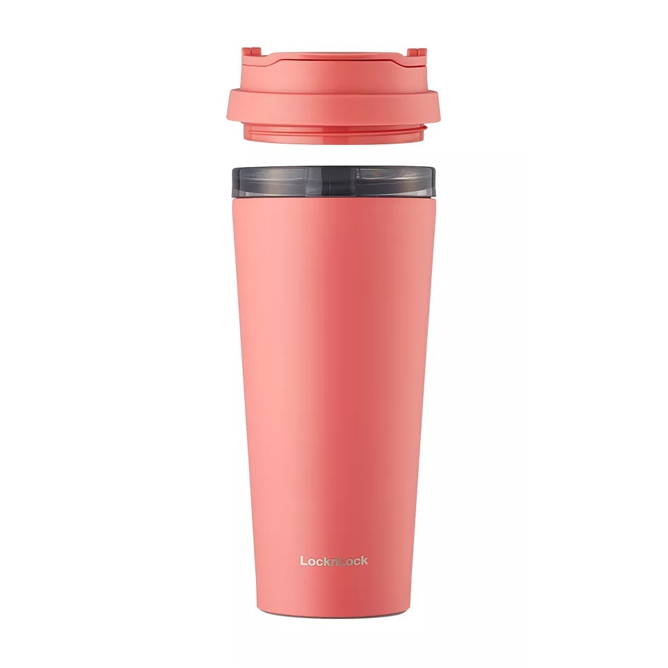Ly giữ nhiệt cao cấp Lock&Lock có 2 nắp thay thế New Clip Tumbler 540ml LHC4279