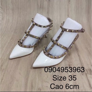 Giày đinh tán 10cm
