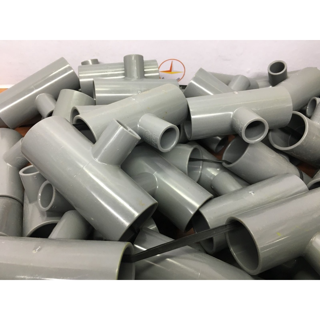 Tê giảm PVC Bình Minh các loại 49/21, 60/21, 49/27, 60/27, 49/34, 60/34, 49/42, 60/42, 60/49