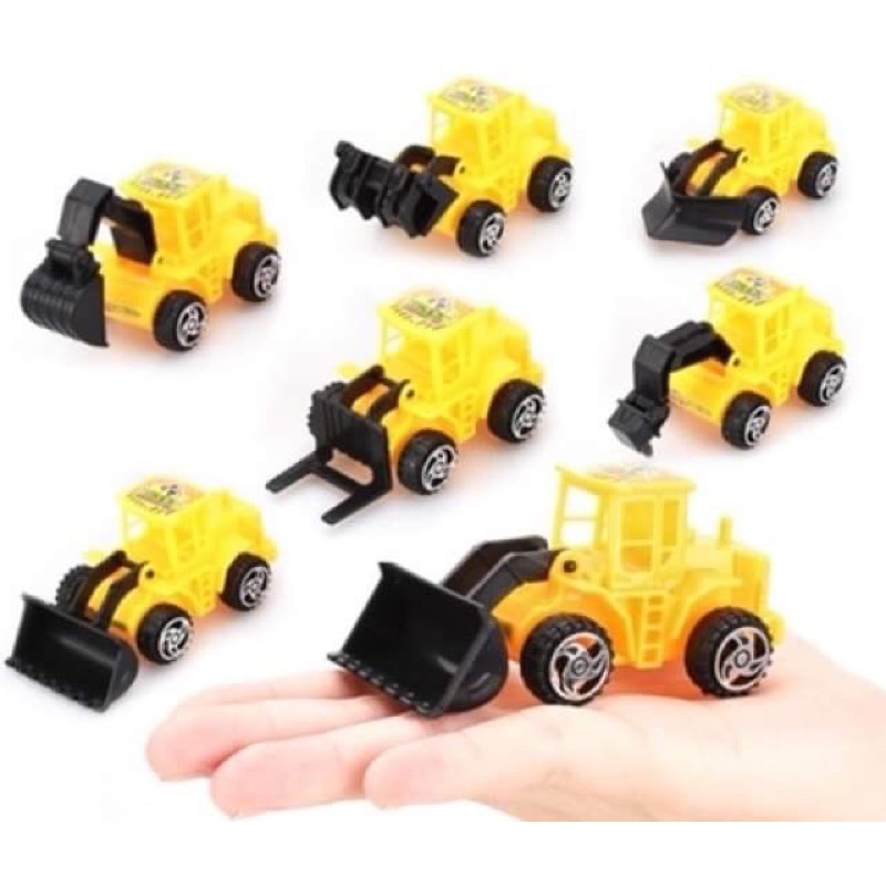 Đồ chơi xe Mô hình cẩu 2 món cho bé