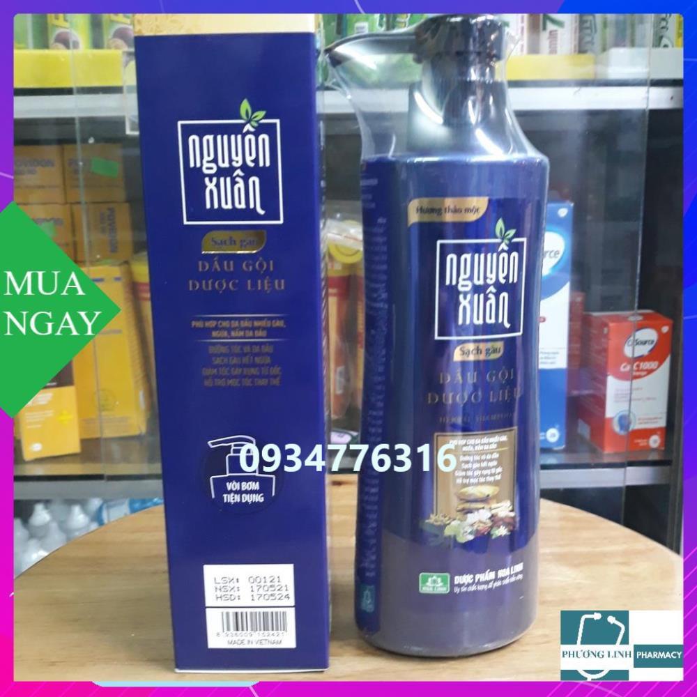 Dầu gội Dược liệu Nguyên Xuân Sạch gàu chai 250ml