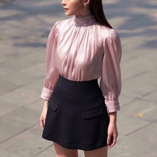 Quần short giả váy cạp cao sooc HUONG BOUTIQUE -HBQS8