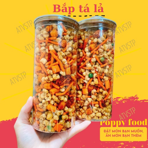 Bắp tá lả, bắp mix vị, bắp tả lả siêu ngon, đồ ăn vặt sạch hủ 350g