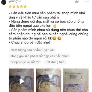Set Trà Hoa Quả Detox Mix Ngũ Vị