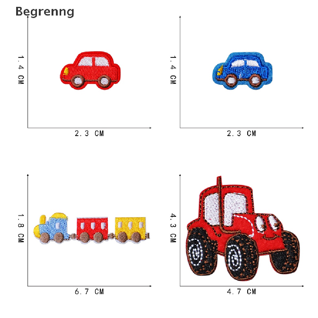 1 miếng dán thêu trang trí quần áo hình xe hơi hoạt hình | BigBuy360 - bigbuy360.vn