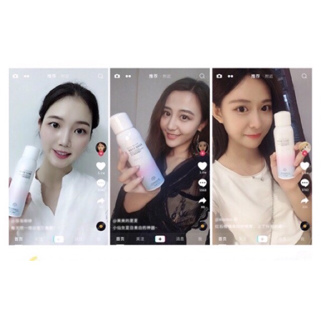 Chai xịt nâng tông da các clip makeup Trung Quốc thần thánh hay dùng | BigBuy360 - bigbuy360.vn