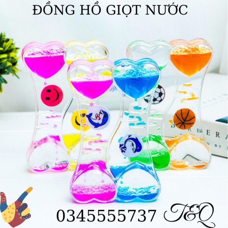 [FREESHIP] Đồng hồ cát Dạng Nước ,Chạy theo thời gian ,trang trí đẹp mắt