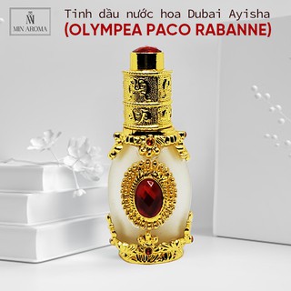 [Chọn mẫu]Tinh dầu nước hoa Dubai nữ Ayisha (Olympea Paco Rabanne)[Kèm bill sản phẩm]