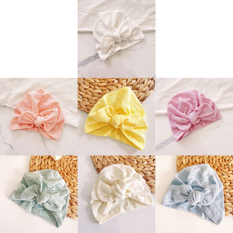 Mũ Turban Thắt Nút Phong Cách Ấn Độ Cho Bé Sơ Sinh