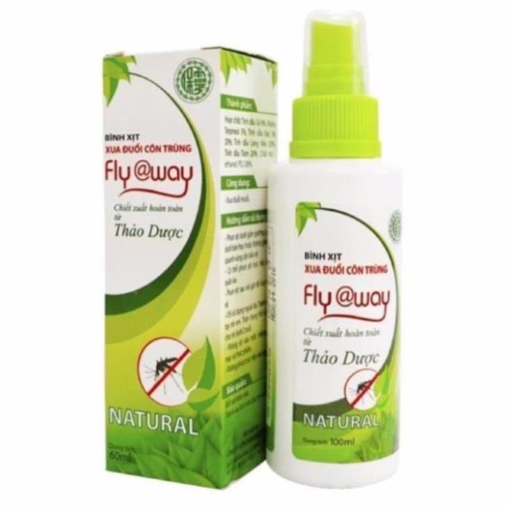 Bình Xịt Thảo Dược Flyway xua đuổi côn trùng