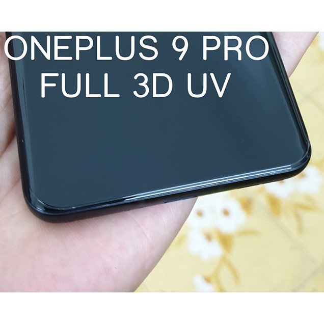 Dán kính cường lực FULL màn FULL keo cao cấp UV BULLETPROOF